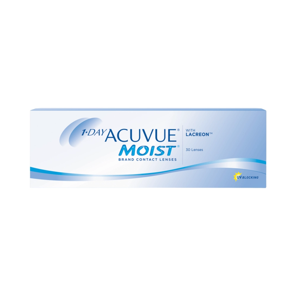 1 Day Acuvue Moist Esfericos 30 uds - caja de lentes de contacto diarios desechables