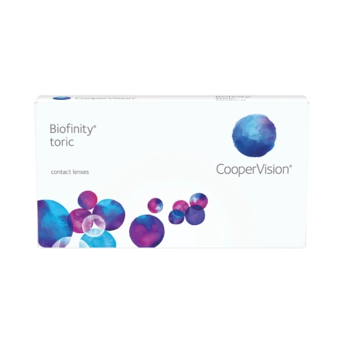 Biofinity Tóricos 6 uds — caja de lentes de contacto mensuales para astigmatismo