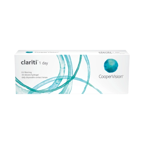 Clariti 1 Day Esfericos 30 uds - caja de lentes de contacto diarios para miopia o hipermetropia