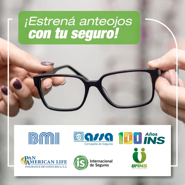 Estrená anteojos con tu seguro
