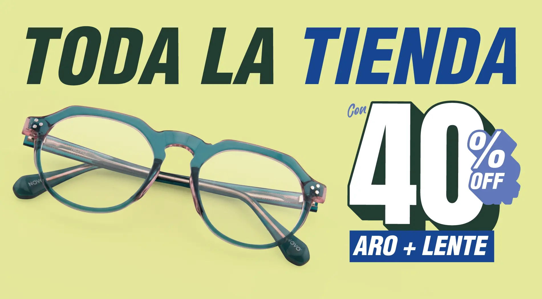 Toda la tienda con 40% de descuento